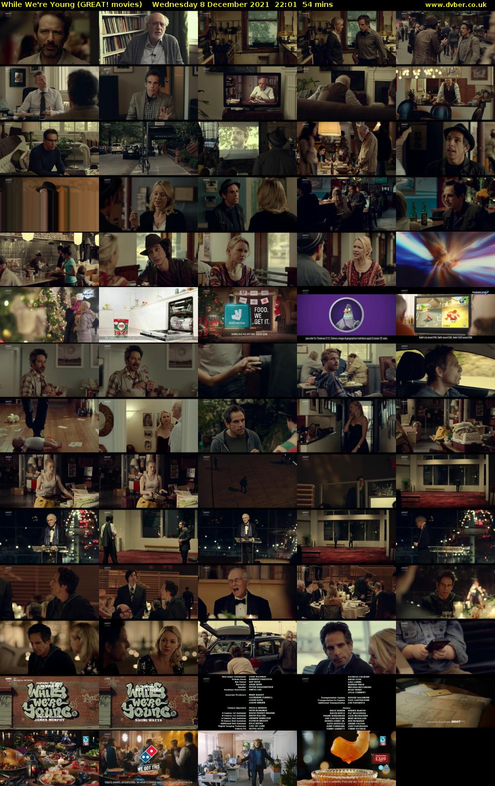 While We're Young (GREAT! movies) Wednesday 8 December 2021 22:01 - 22:55
