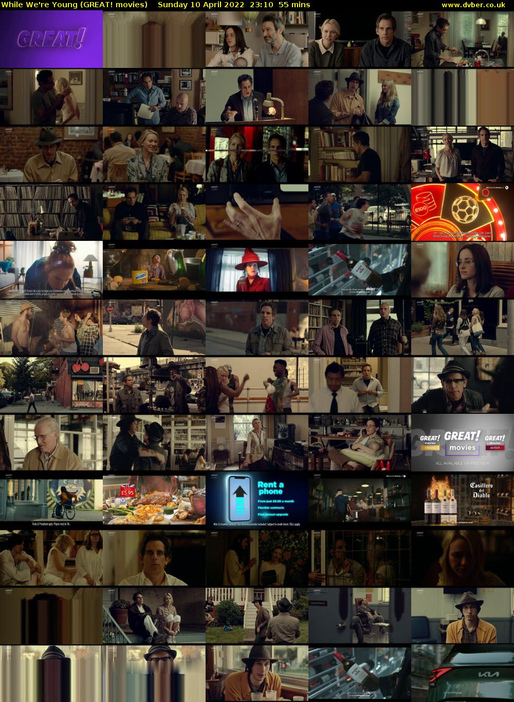While We're Young (GREAT! movies) Sunday 10 April 2022 23:10 - 00:05