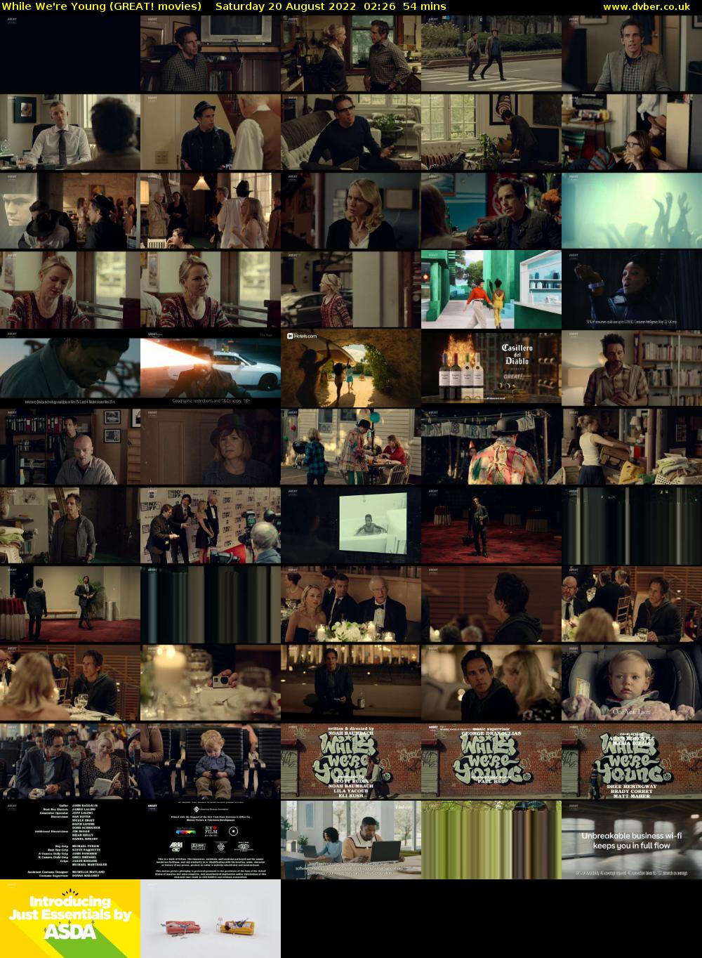 While We're Young (GREAT! movies) Saturday 20 August 2022 02:26 - 03:20