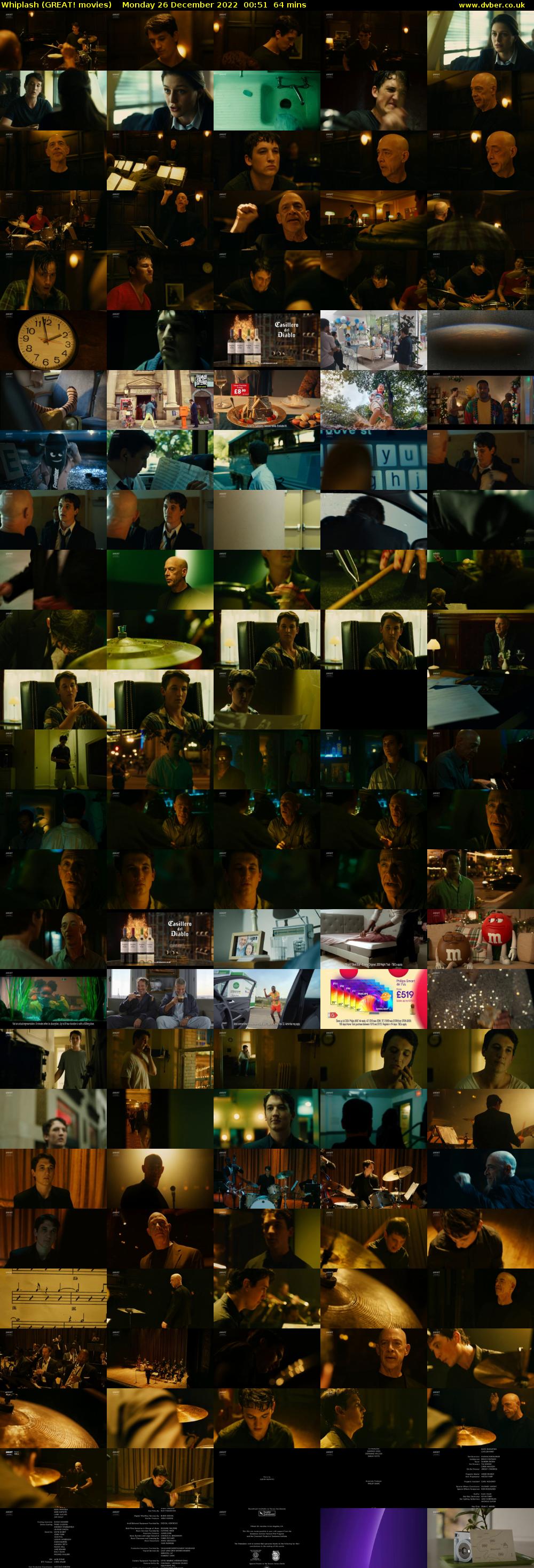 Whiplash (GREAT! movies) Monday 26 December 2022 00:51 - 01:55