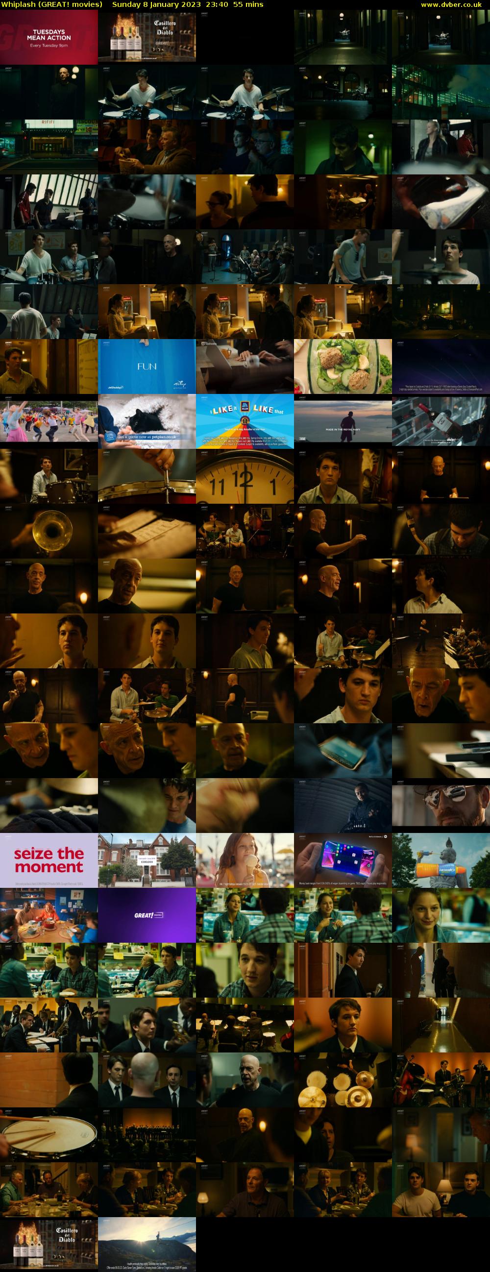 Whiplash (GREAT! movies) Sunday 8 January 2023 23:40 - 00:35