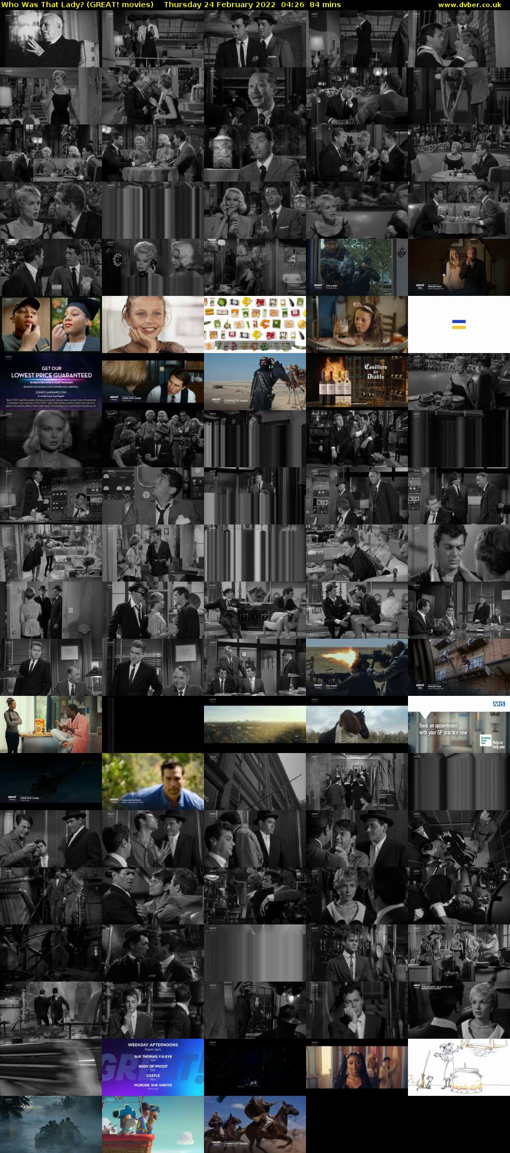 Who Was That Lady? (GREAT! movies) Thursday 24 February 2022 04:26 - 05:50