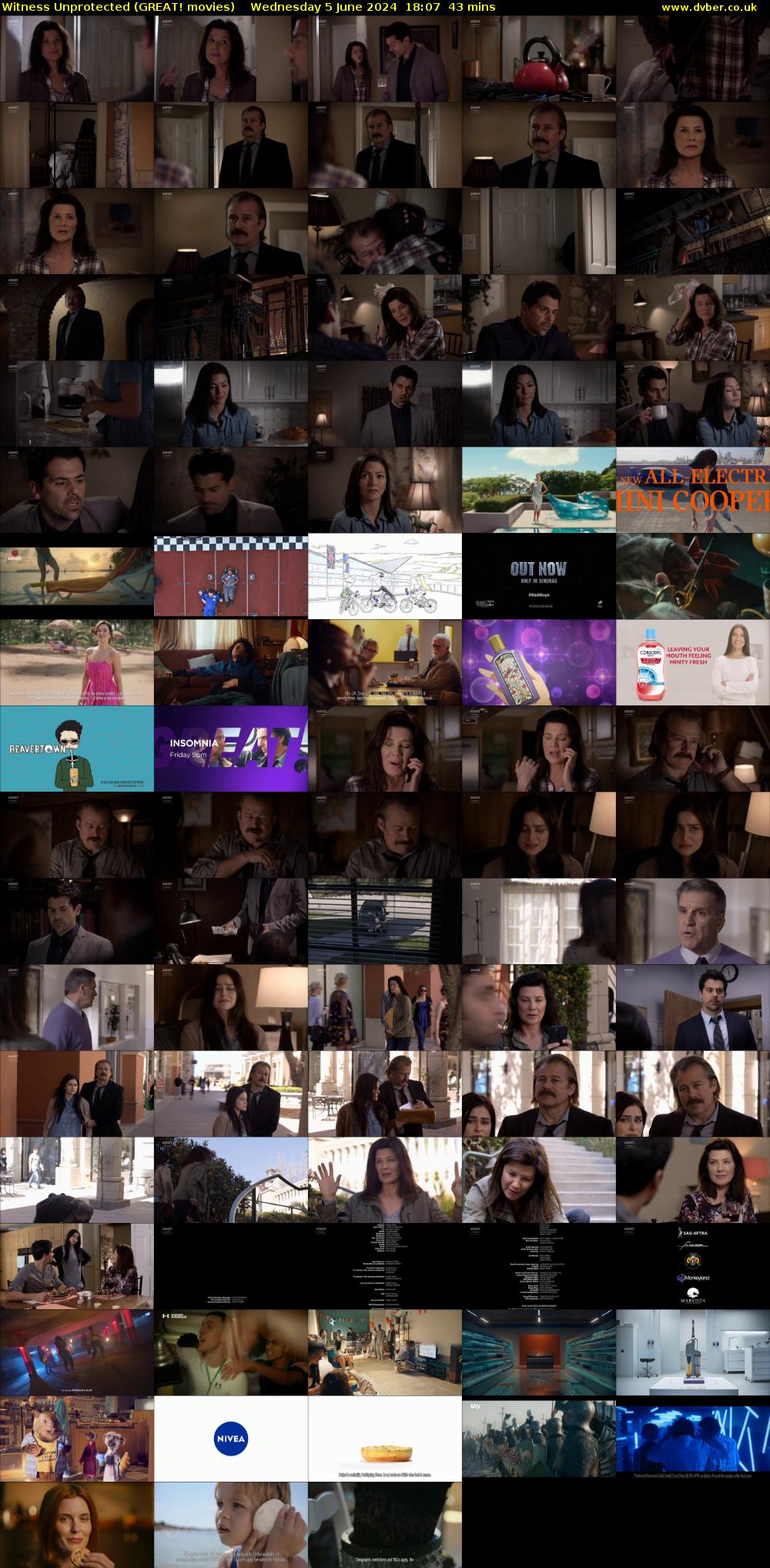Witness Unprotected (GREAT! movies) Wednesday 5 June 2024 18:07 - 18:50