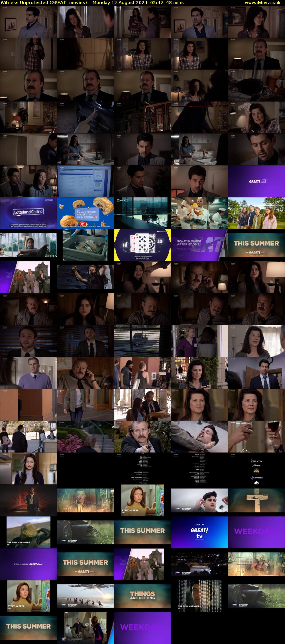 Witness Unprotected (GREAT! movies) Monday 12 August 2024 02:42 - 03:30