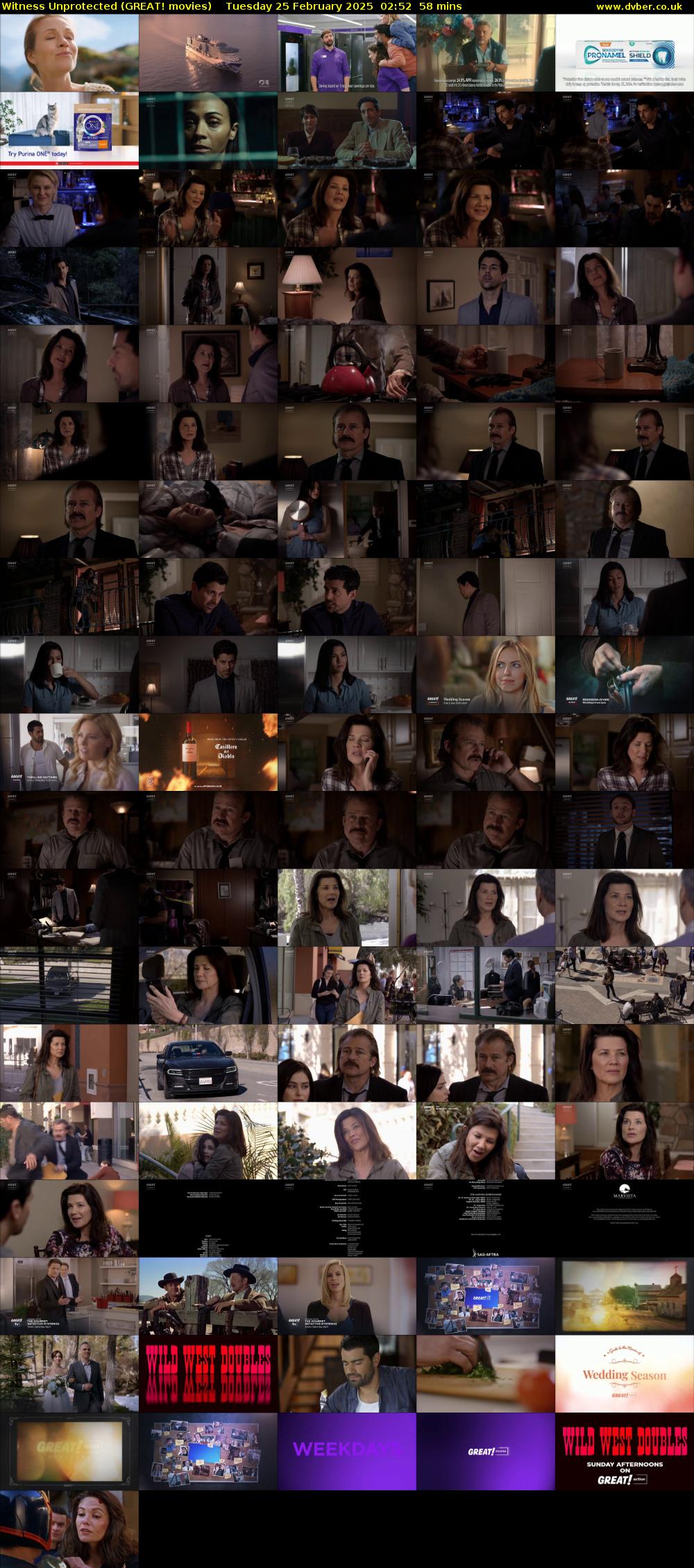 Witness Unprotected (GREAT! movies) Tuesday 25 February 2025 02:52 - 03:50