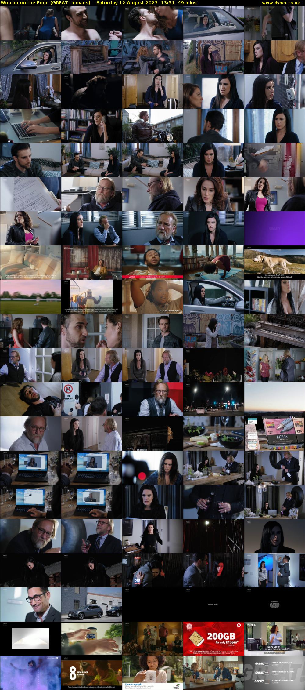 Woman on the Edge (GREAT! movies) Saturday 12 August 2023 13:51 - 14:40