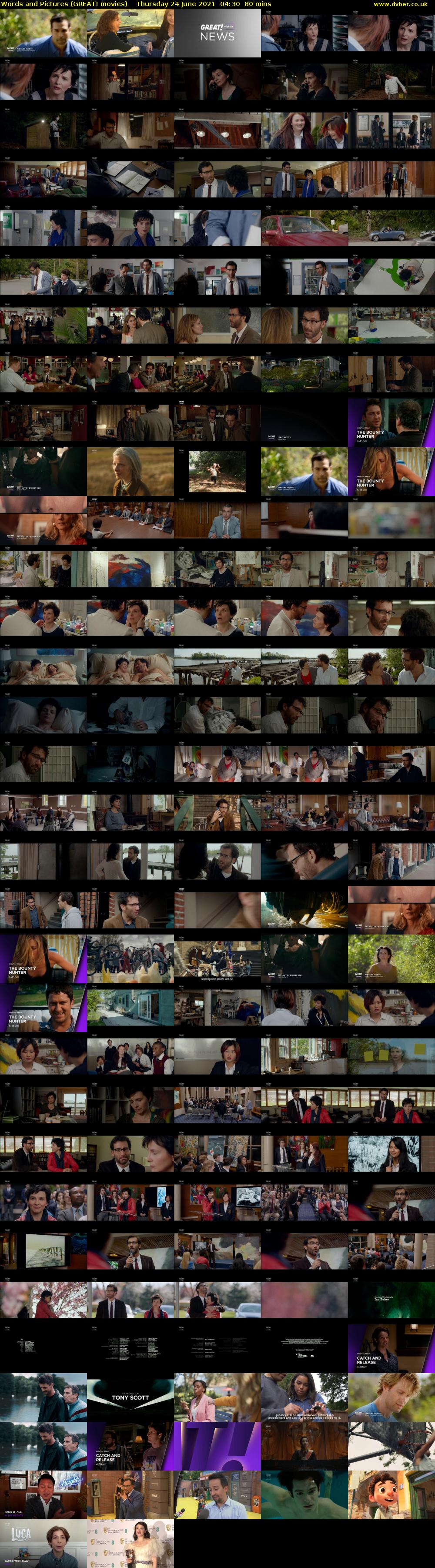Words and Pictures (GREAT! movies) Thursday 24 June 2021 04:30 - 05:50