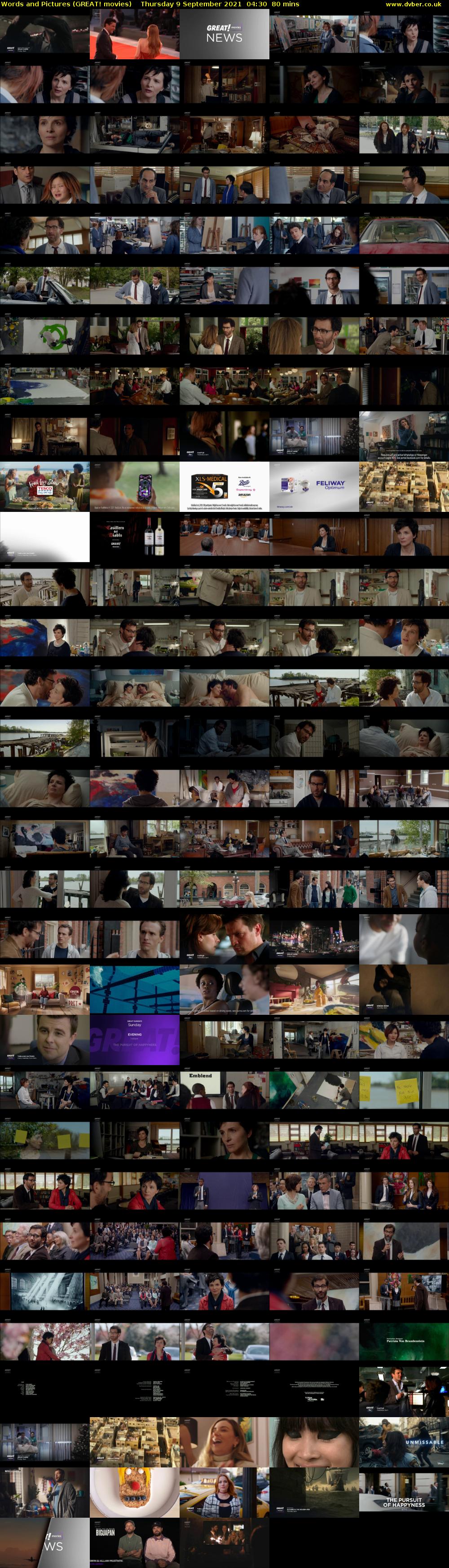 Words and Pictures (GREAT! movies) Thursday 9 September 2021 04:30 - 05:50