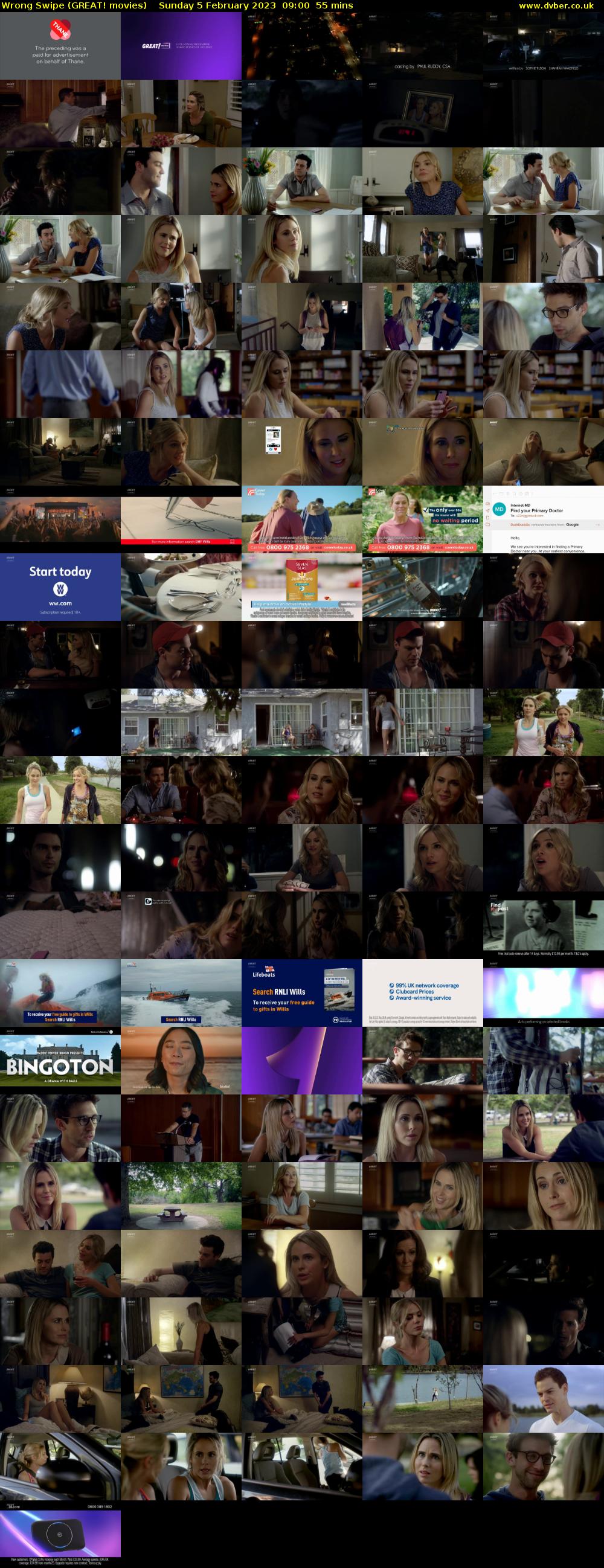 Wrong Swipe (GREAT! movies) Sunday 5 February 2023 09:00 - 09:55
