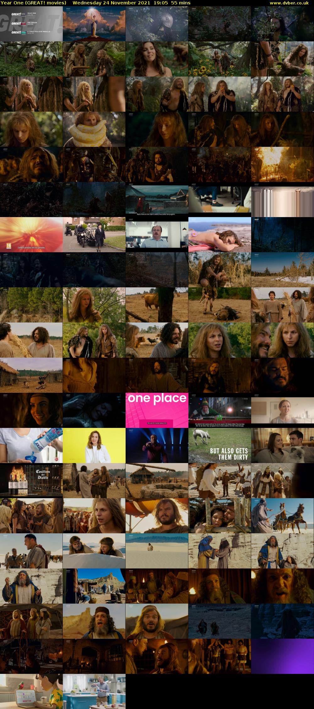 Year One (GREAT! movies) Wednesday 24 November 2021 19:05 - 20:00