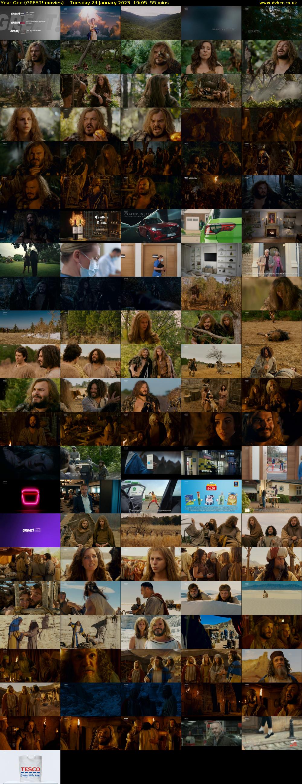 Year One (GREAT! movies) Tuesday 24 January 2023 19:05 - 20:00