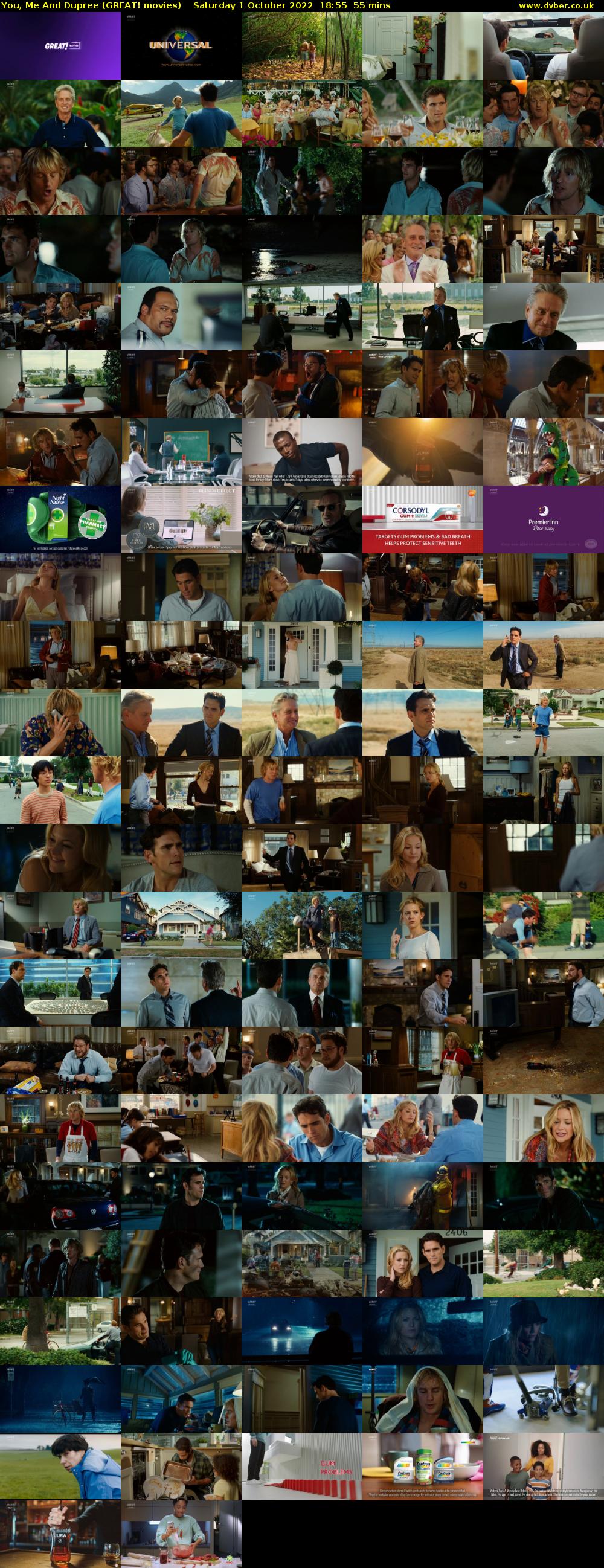 You, Me And Dupree (GREAT! movies) Saturday 1 October 2022 18:55 - 19:50
