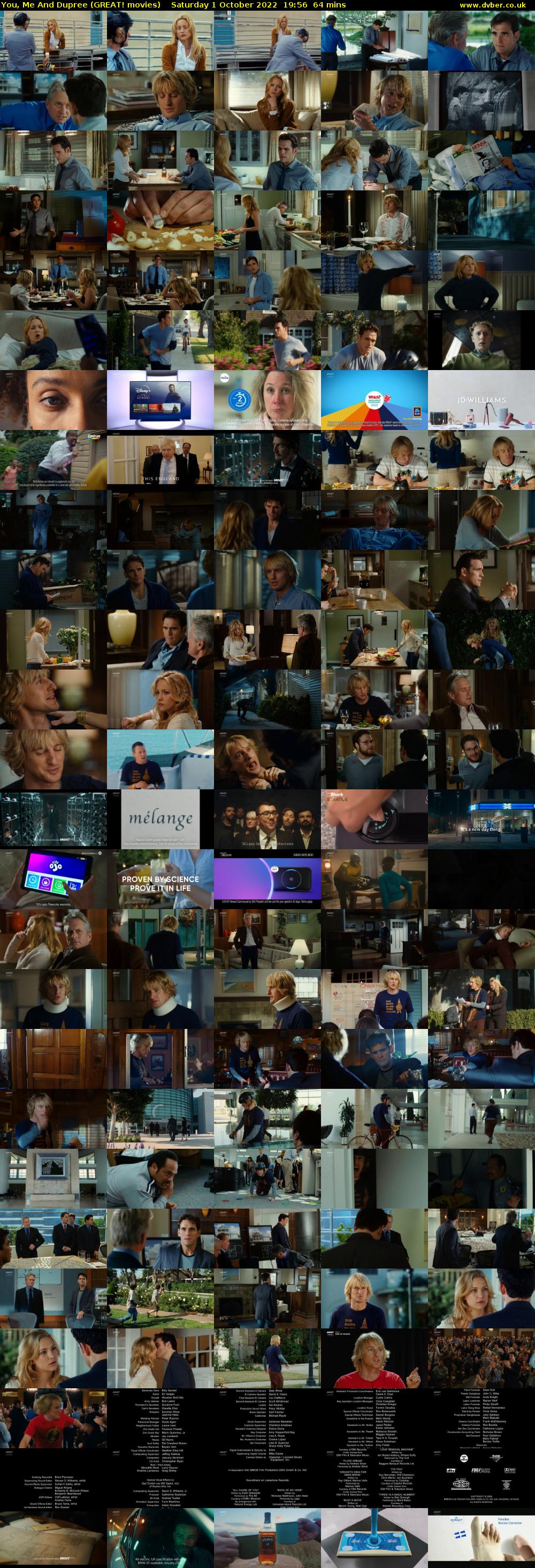 You, Me And Dupree (GREAT! movies) Saturday 1 October 2022 19:56 - 21:00