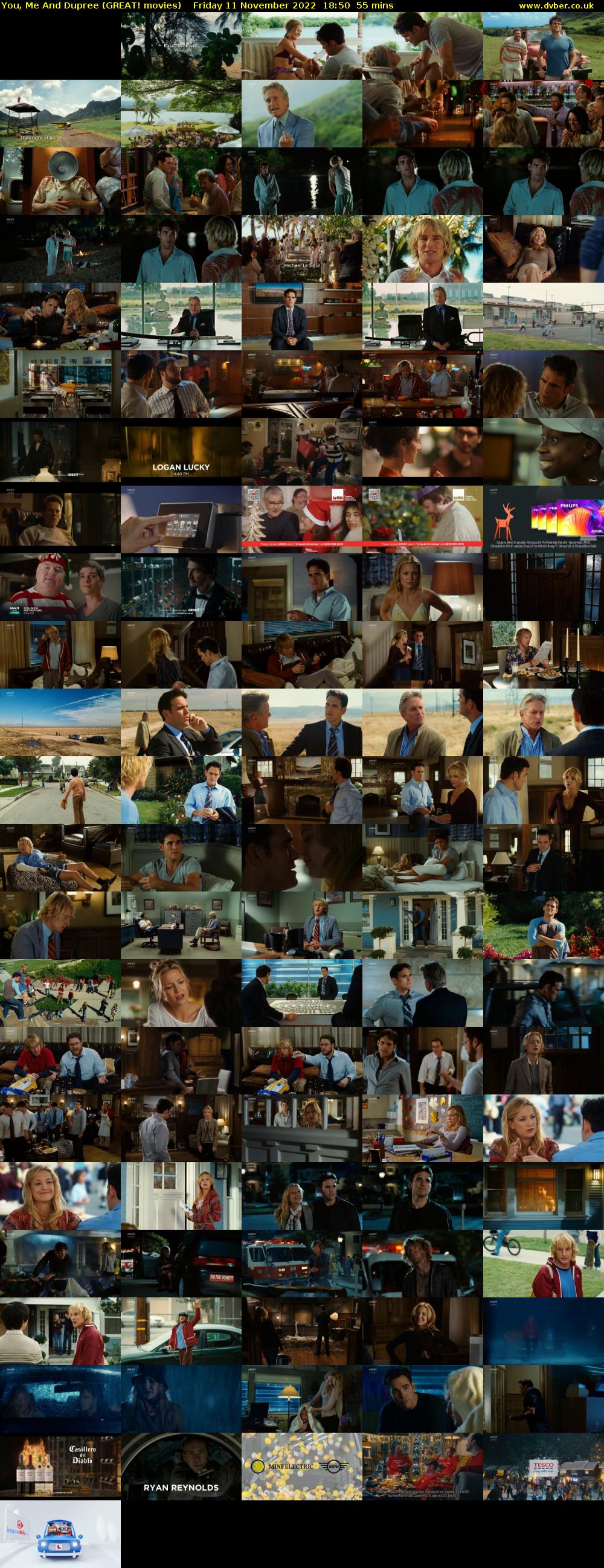 You, Me And Dupree (GREAT! movies) Friday 11 November 2022 18:50 - 19:45