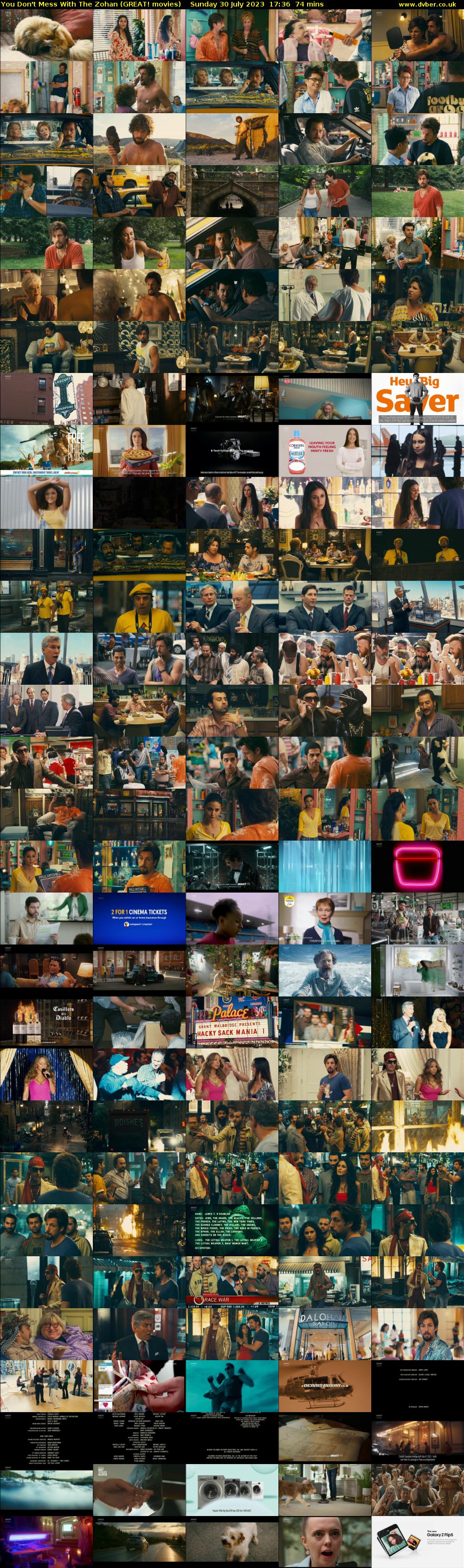 You Don't Mess With The Zohan (GREAT! movies) Sunday 30 July 2023 17:36 - 18:50