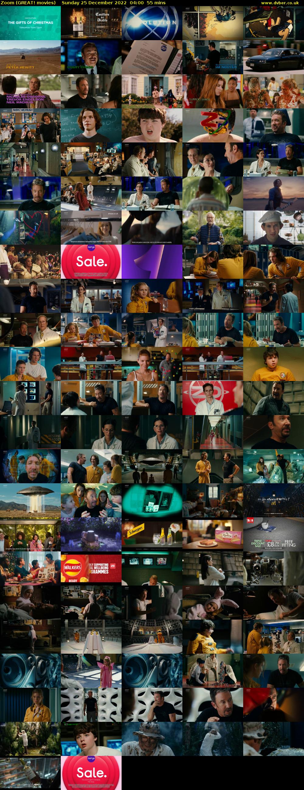 Zoom (GREAT! movies) Sunday 25 December 2022 04:00 - 04:55