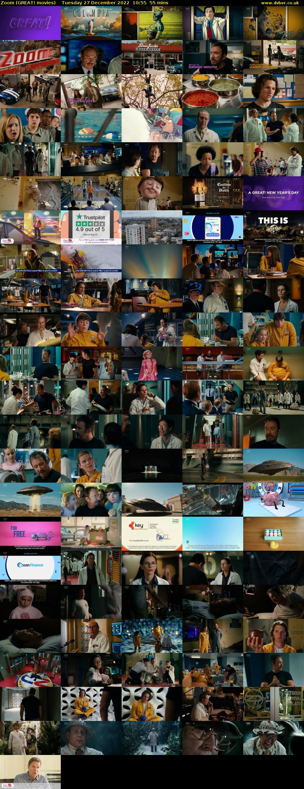 Zoom (GREAT! movies) Tuesday 27 December 2022 10:55 - 11:50