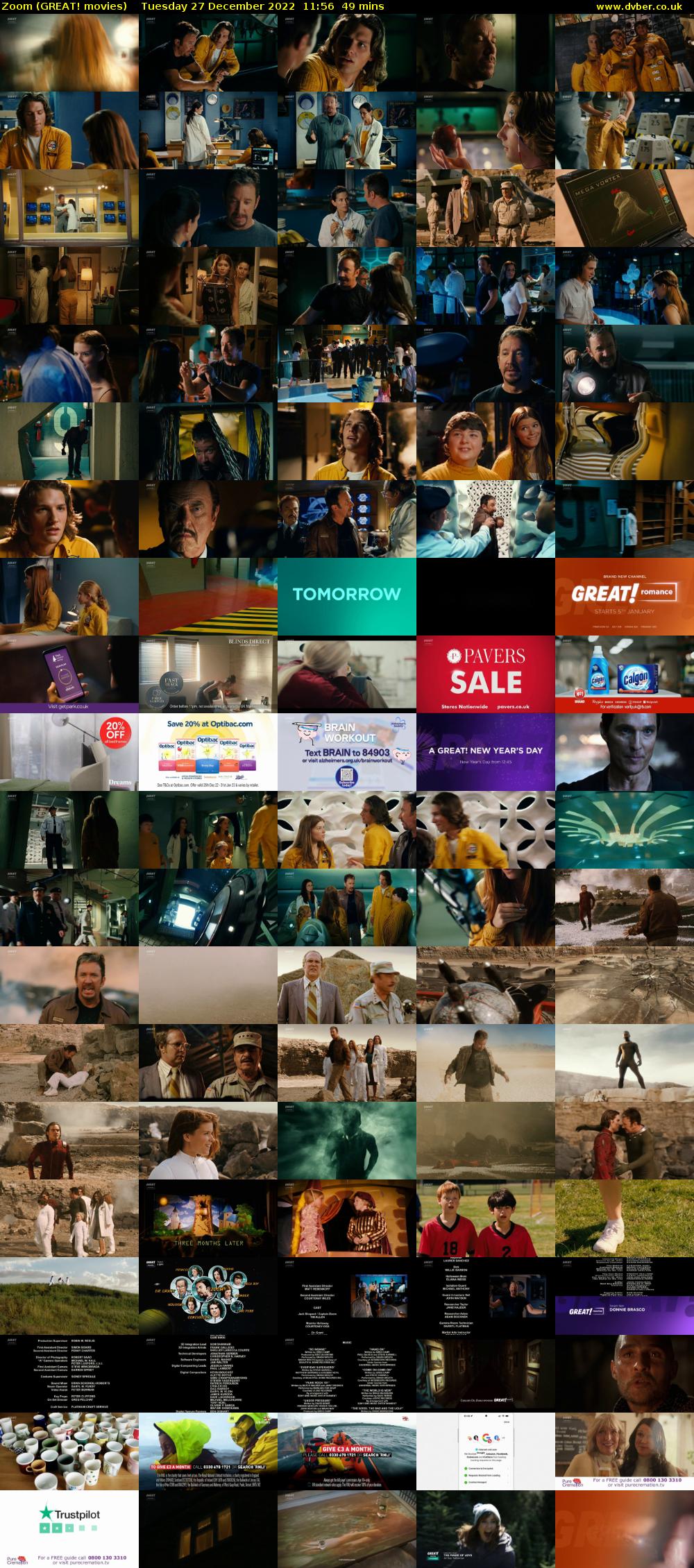 Zoom (GREAT! movies) Tuesday 27 December 2022 11:56 - 12:45