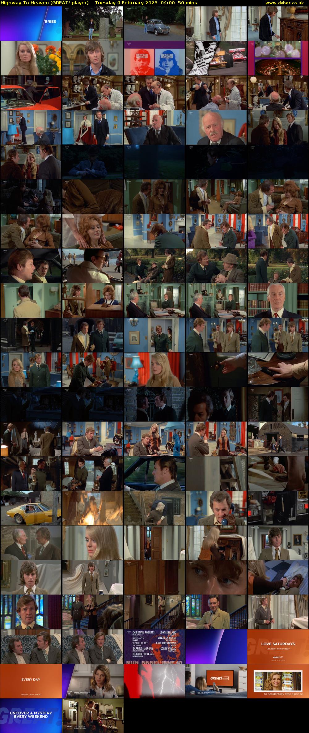 Highway To Heaven (GREAT! player) Tuesday 4 February 2025 04:00 - 04:50