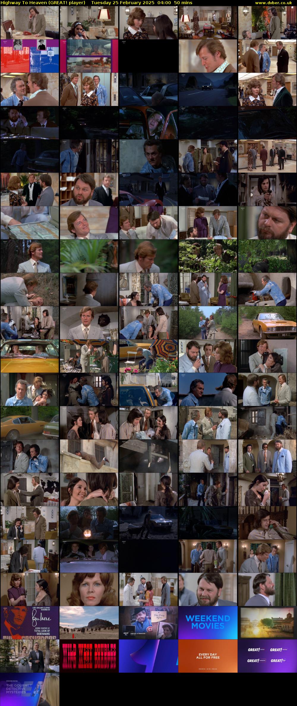 Highway To Heaven (GREAT! player) Tuesday 25 February 2025 04:00 - 04:50