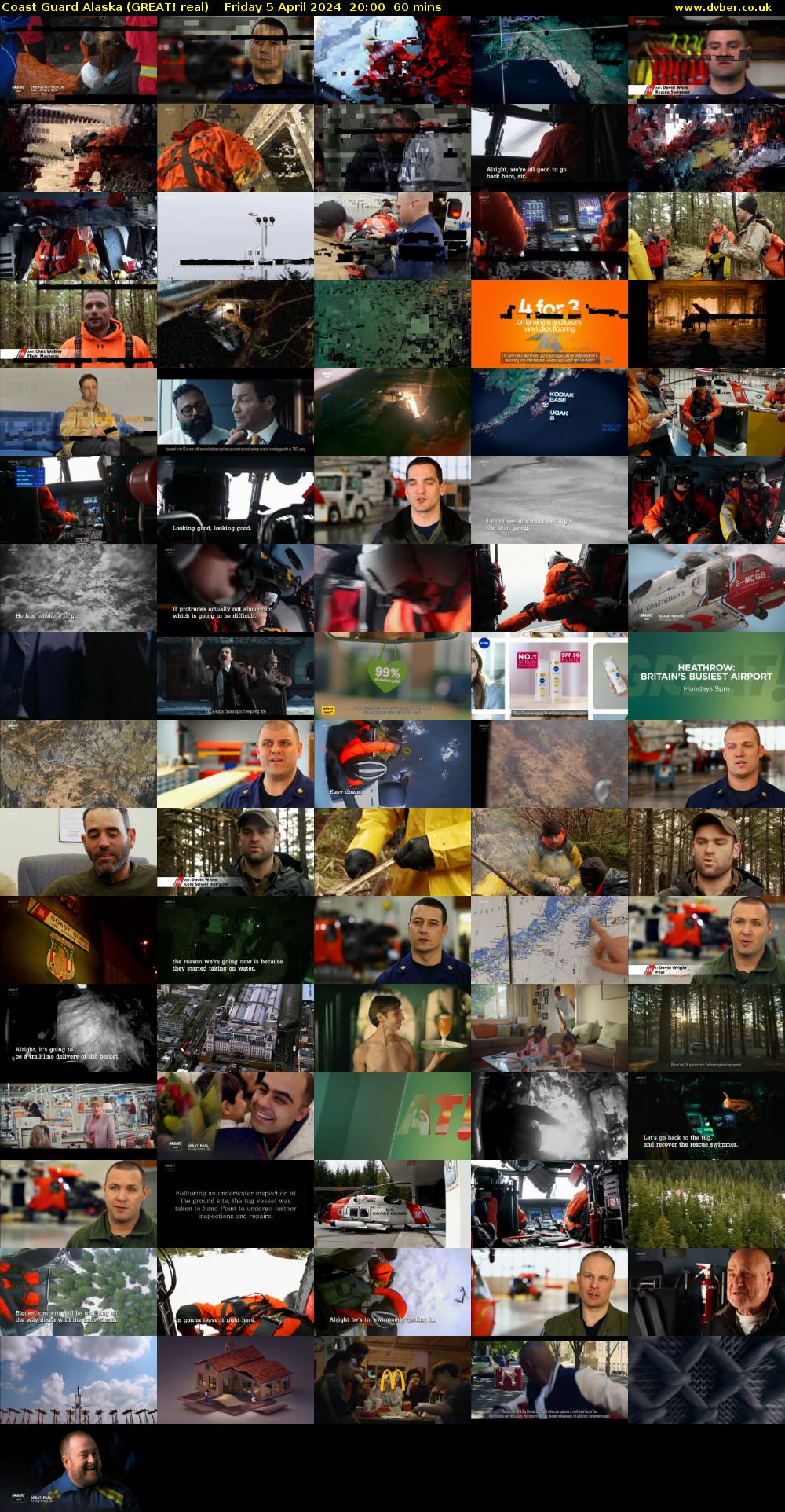 Coast Guard Alaska (GREAT! real) Friday 5 April 2024 20:00 - 21:00