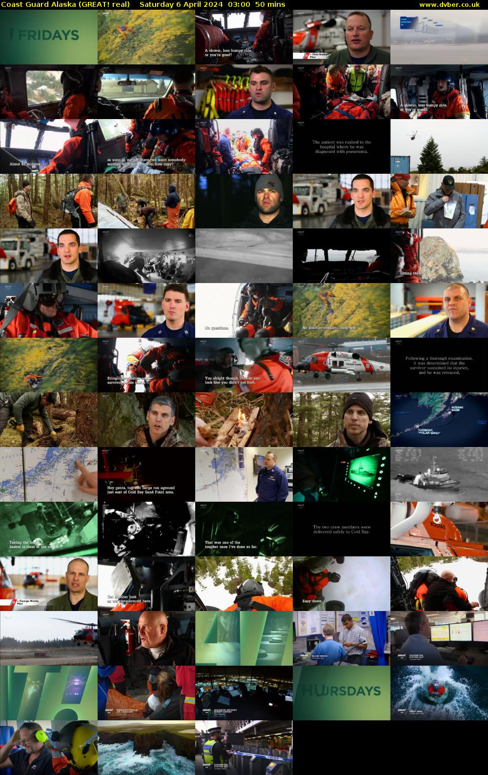 Coast Guard Alaska (GREAT! real) Saturday 6 April 2024 03:00 - 03:50
