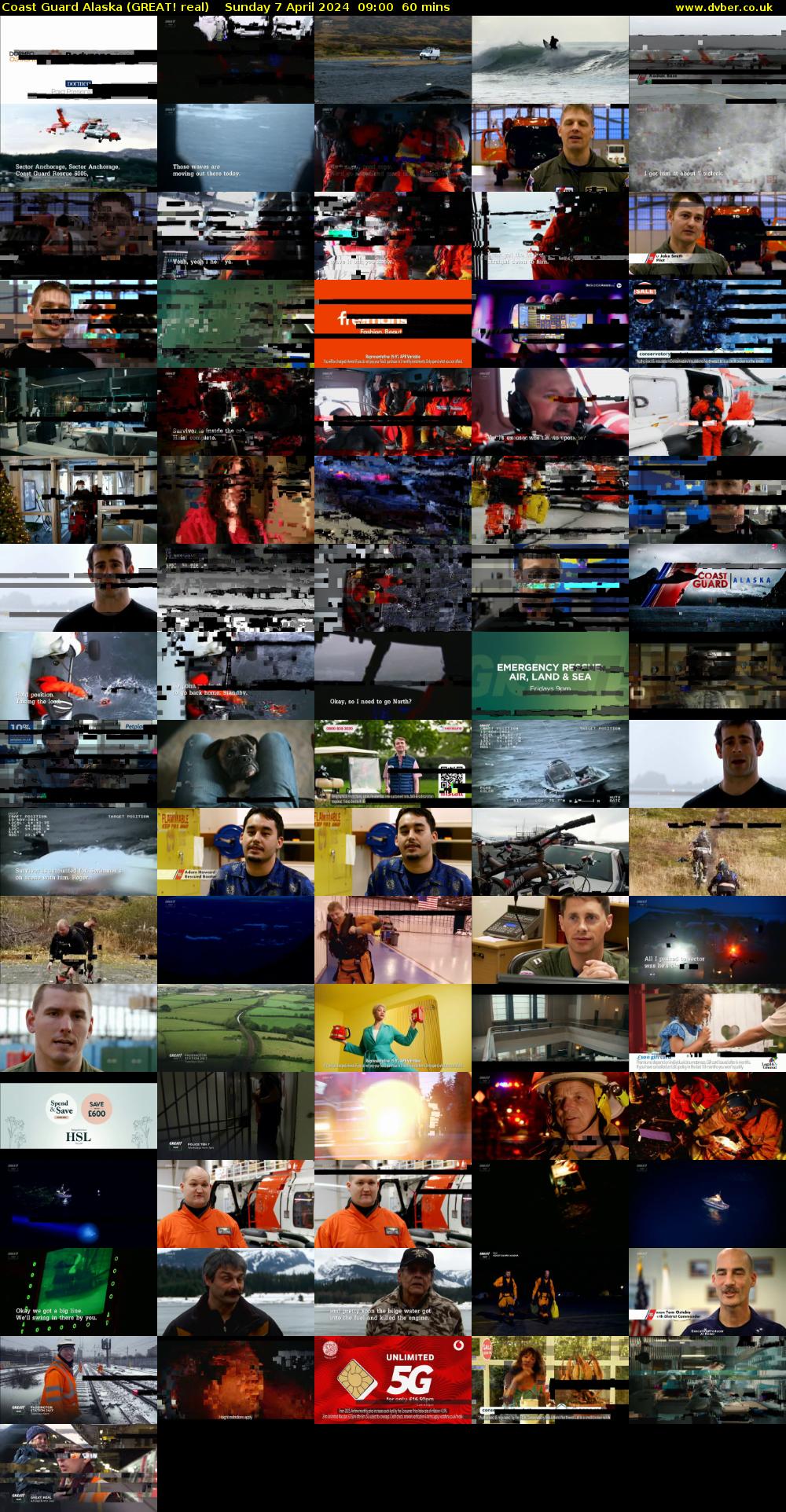 Coast Guard Alaska (GREAT! real) Sunday 7 April 2024 09:00 - 10:00