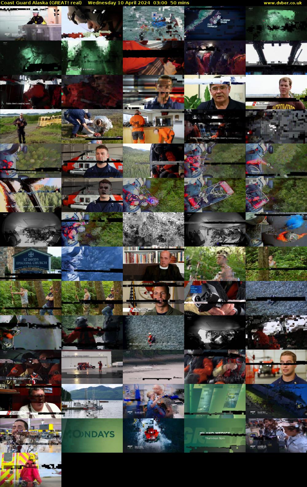 Coast Guard Alaska (GREAT! real) Wednesday 10 April 2024 03:00 - 03:50
