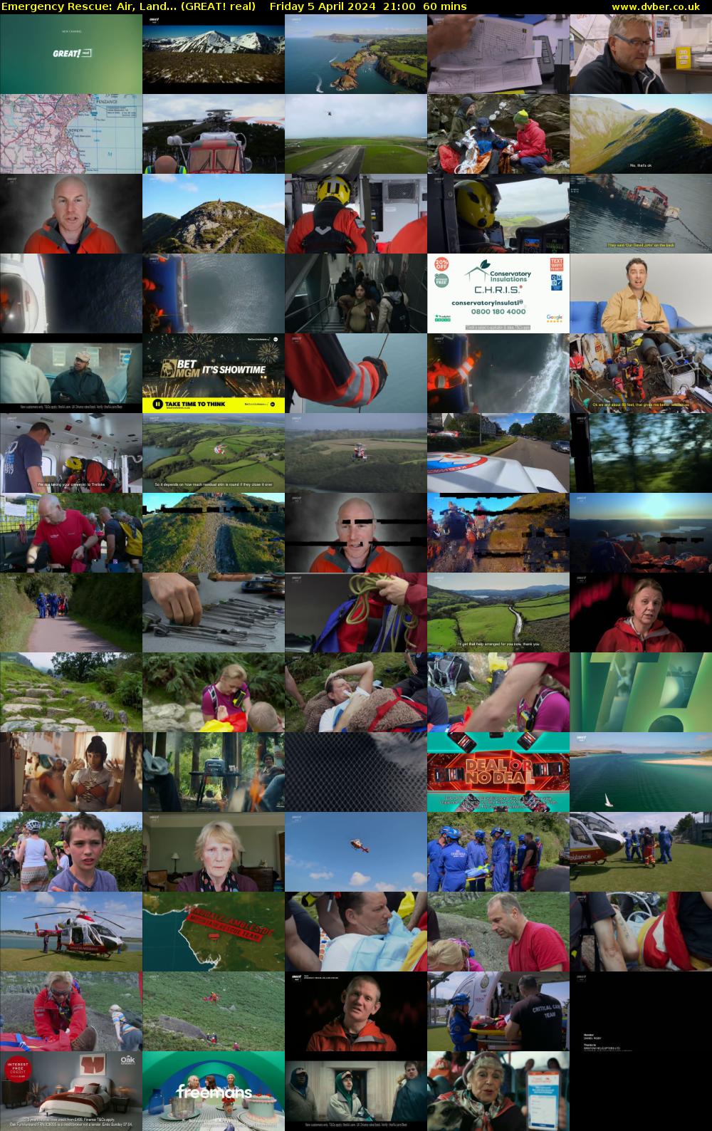 Emergency Rescue: Air, Land... (GREAT! real) Friday 5 April 2024 21:00 - 22:00