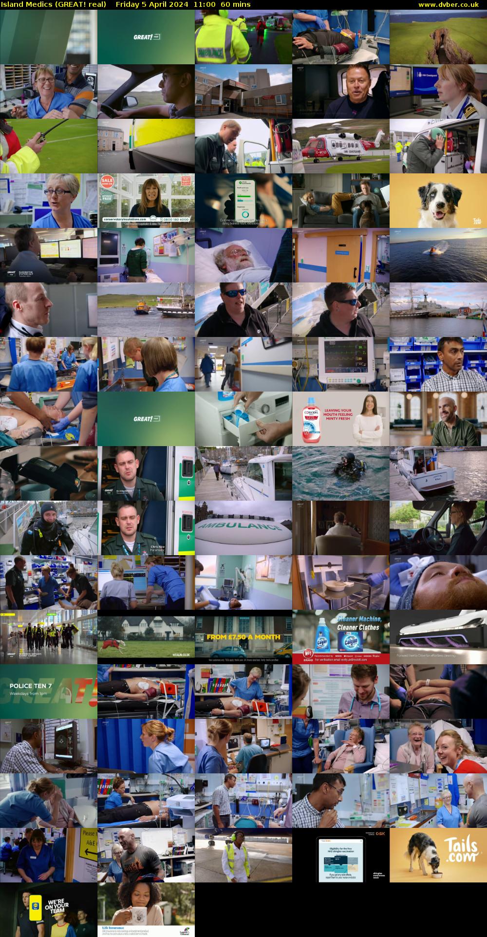 Island Medics (GREAT! real) Friday 5 April 2024 11:00 - 12:00