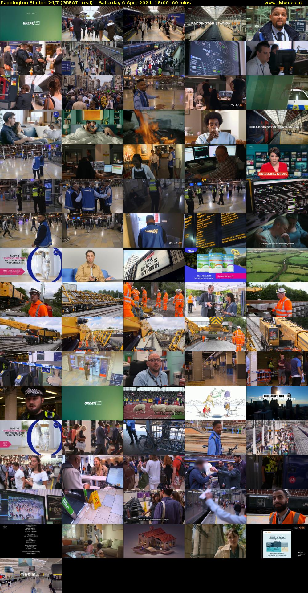 Paddington Station 24/7 (GREAT! real) Saturday 6 April 2024 18:00 - 19:00