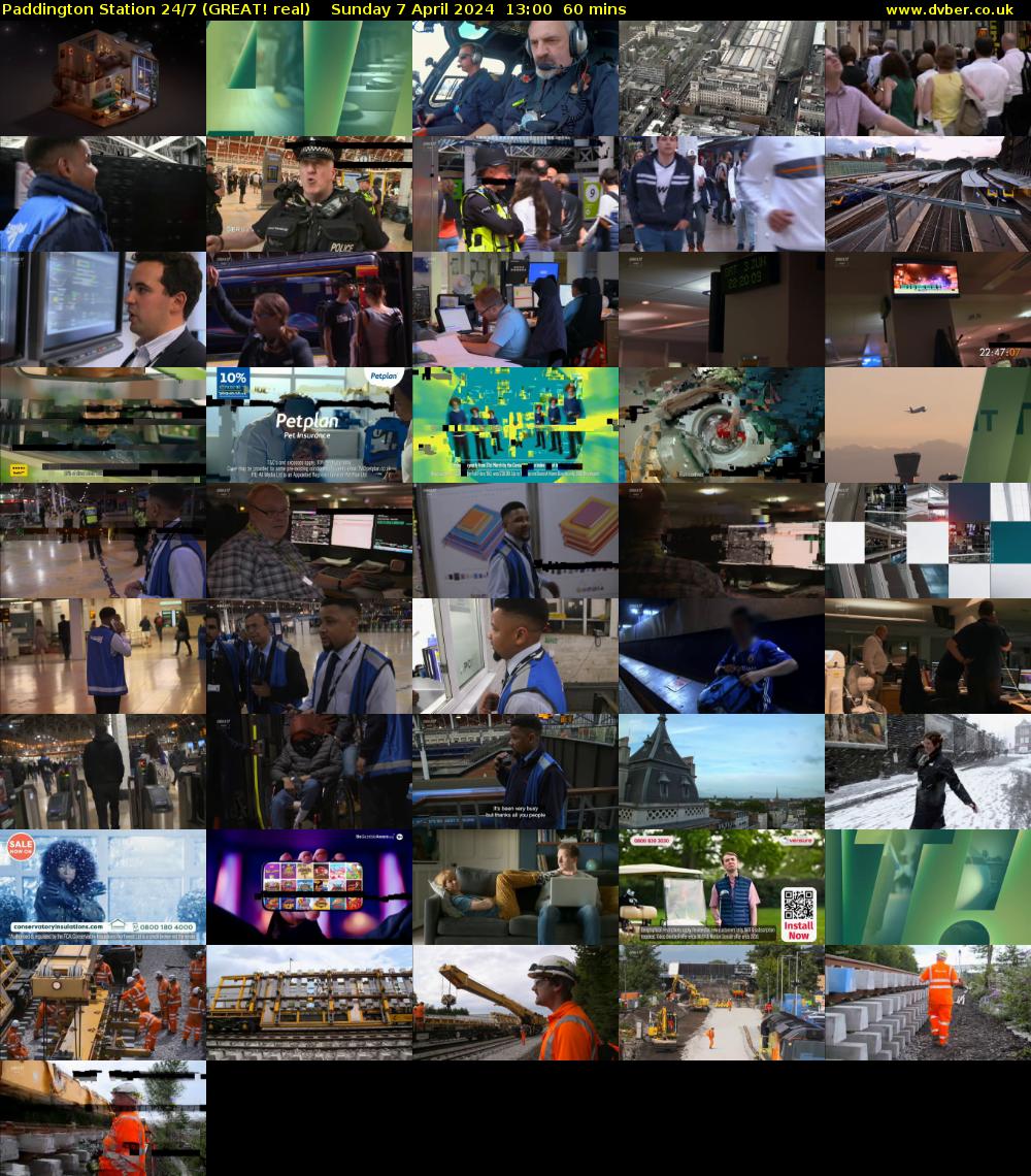 Paddington Station 24/7 (GREAT! real) Sunday 7 April 2024 13:00 - 14:00