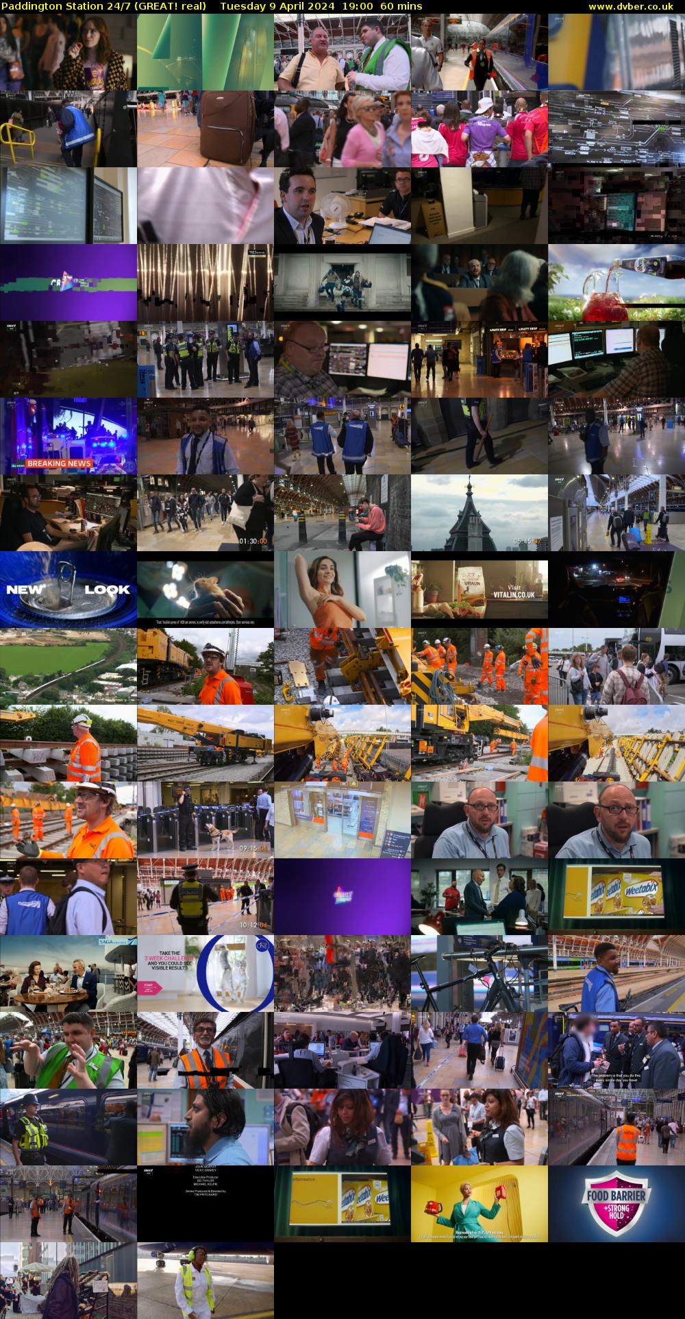 Paddington Station 24/7 (GREAT! real) Tuesday 9 April 2024 19:00 - 20:00