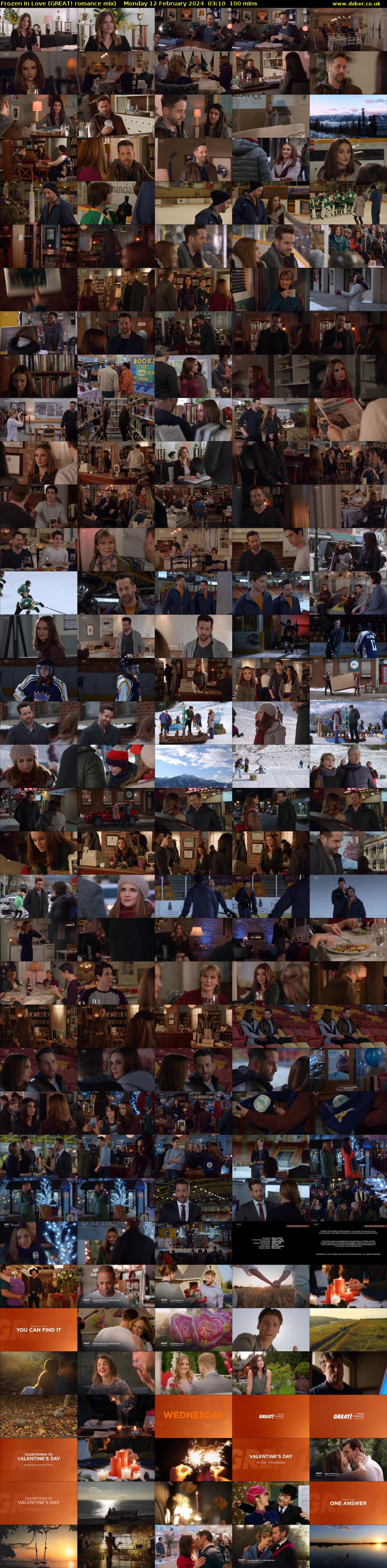 Frozen In Love (GREAT! romance mix) Monday 12 February 2024 03:10 - 04:50