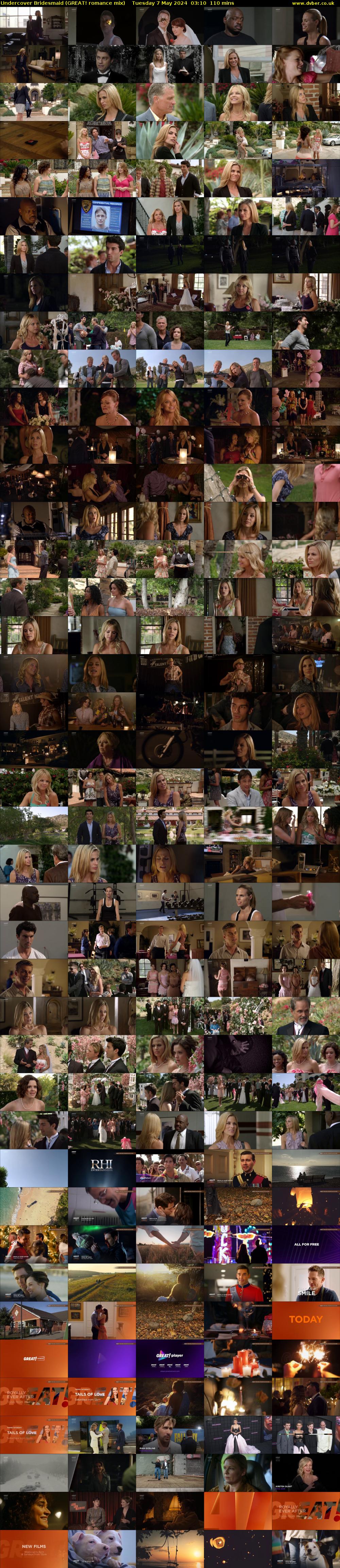 Undercover Bridesmaid (GREAT! romance mix) Tuesday 7 May 2024 03:10 - 05:00