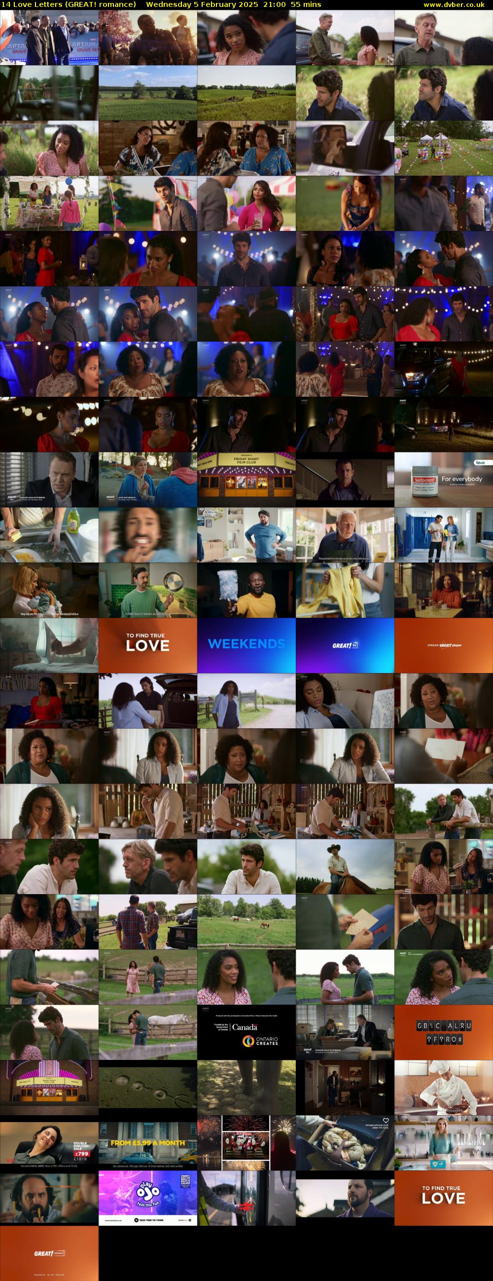 14 Love Letters (GREAT! romance) Wednesday 5 February 2025 21:00 - 21:55