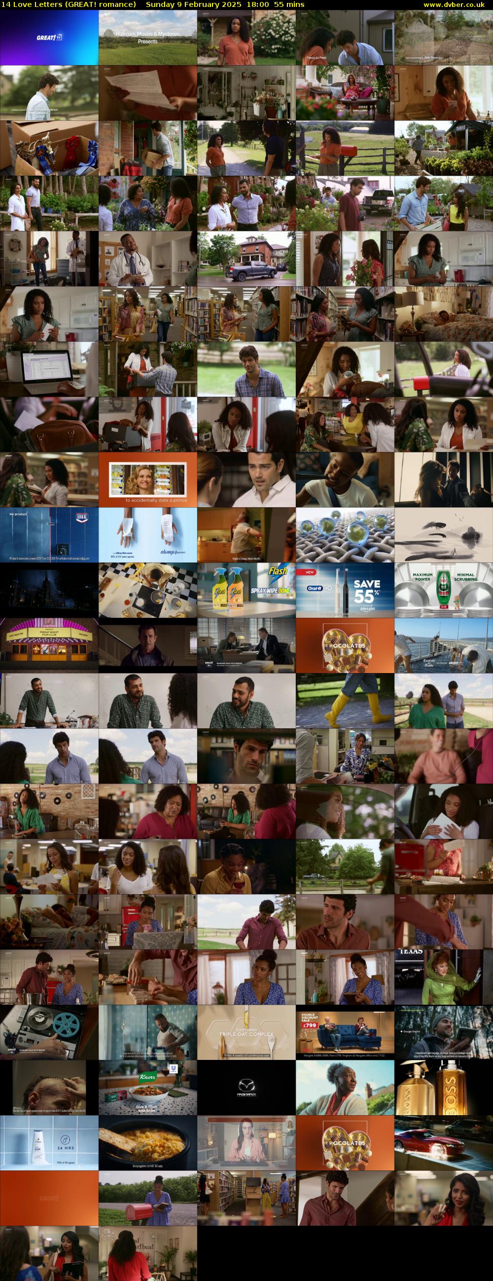 14 Love Letters (GREAT! romance) Sunday 9 February 2025 18:00 - 18:55