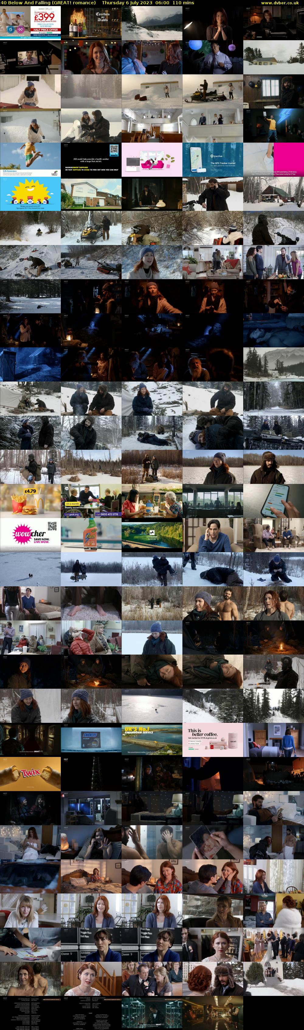 40 Below And Falling (GREAT! romance) Thursday 6 July 2023 06:00 - 07:50