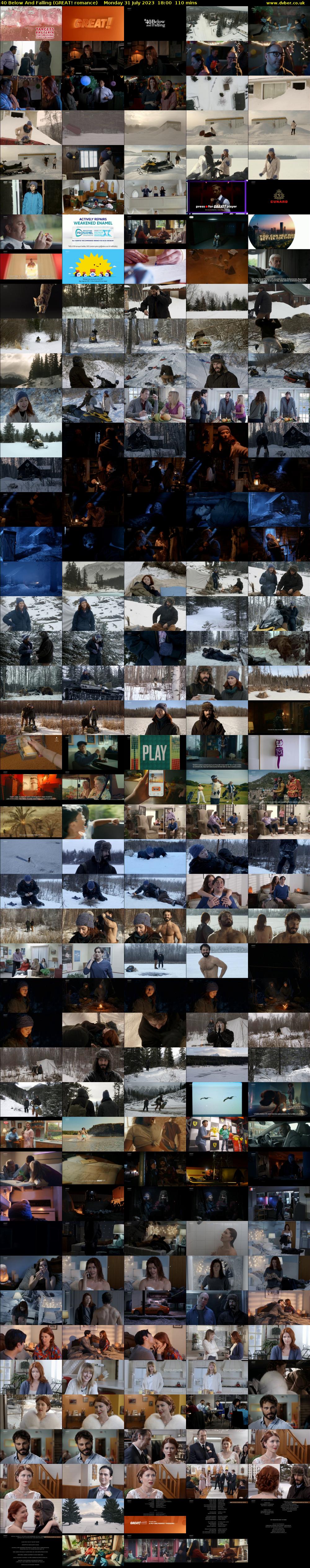 40 Below And Falling (GREAT! romance) Monday 31 July 2023 18:00 - 19:50