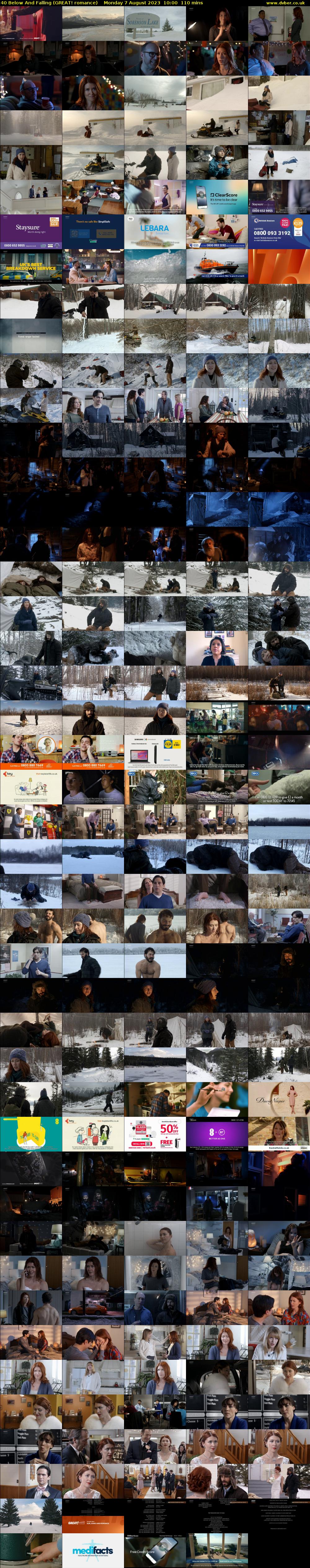 40 Below And Falling (GREAT! romance) Monday 7 August 2023 10:00 - 11:50