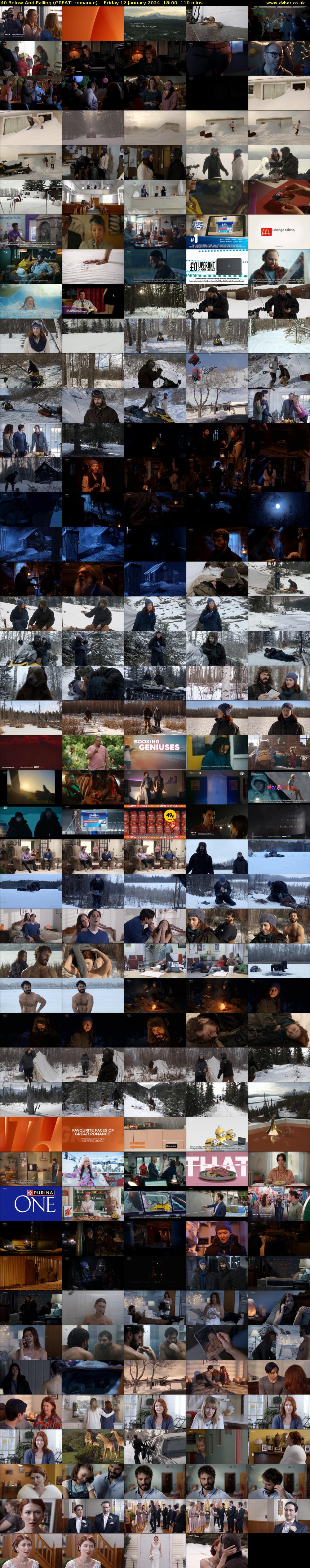 40 Below And Falling (GREAT! romance) Friday 12 January 2024 18:00 - 19:50