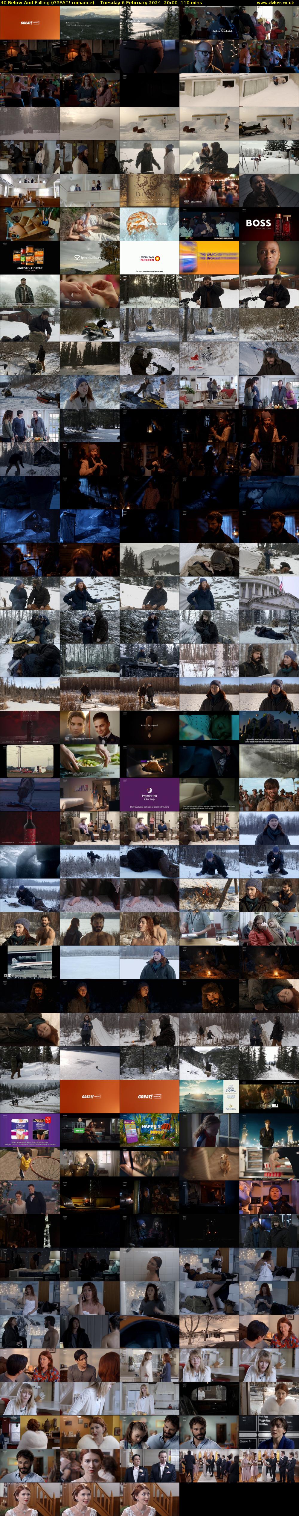 40 Below And Falling (GREAT! romance) Tuesday 6 February 2024 20:00 - 21:50