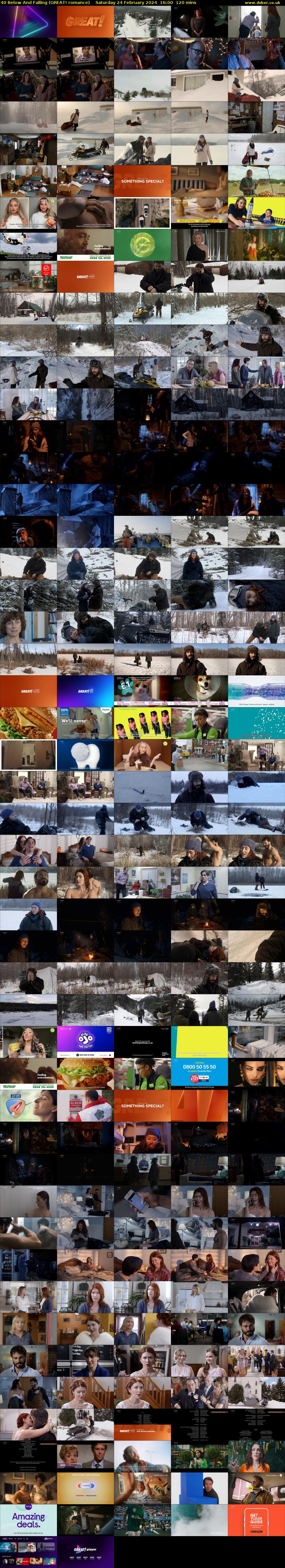 40 Below And Falling (GREAT! romance) Saturday 24 February 2024 16:00 - 18:00