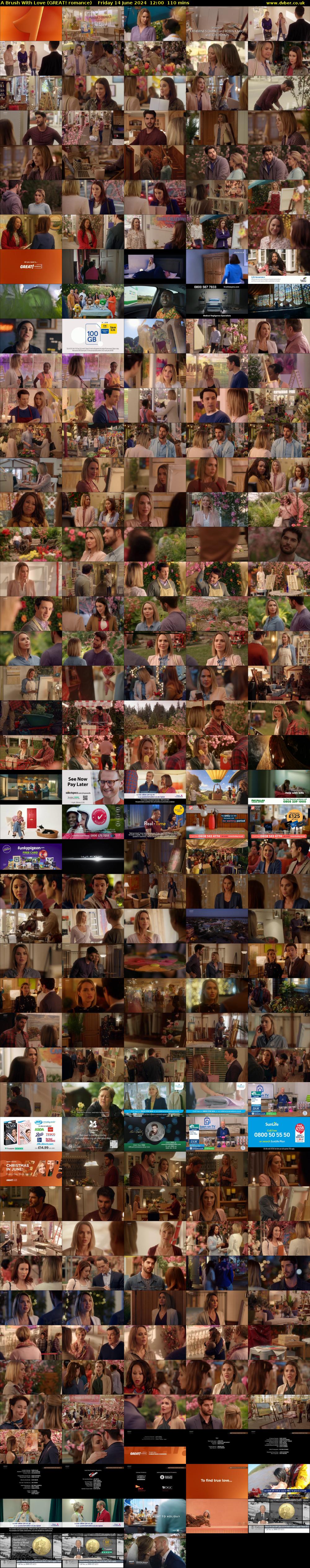 A Brush With Love (GREAT! romance) Friday 14 June 2024 12:00 - 13:50