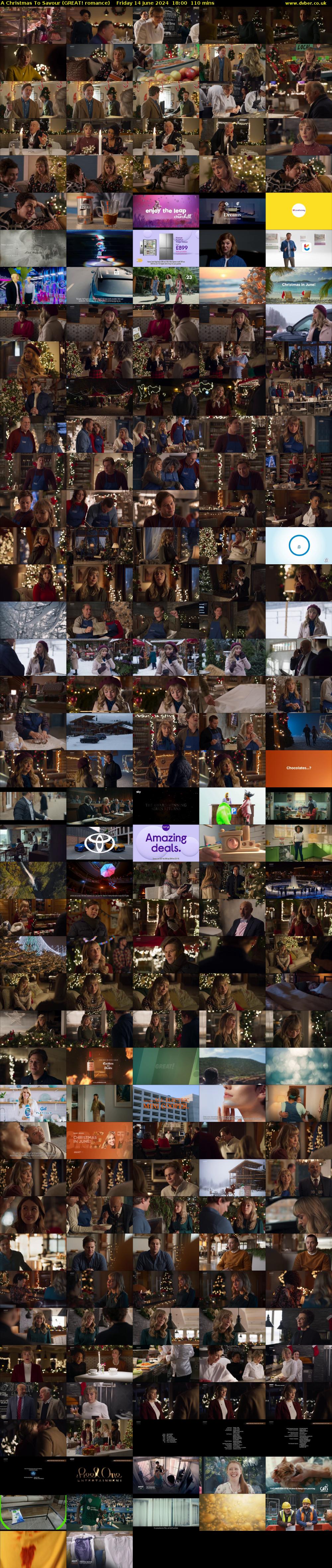 A Christmas To Savour (GREAT! romance) Friday 14 June 2024 18:00 - 19:50
