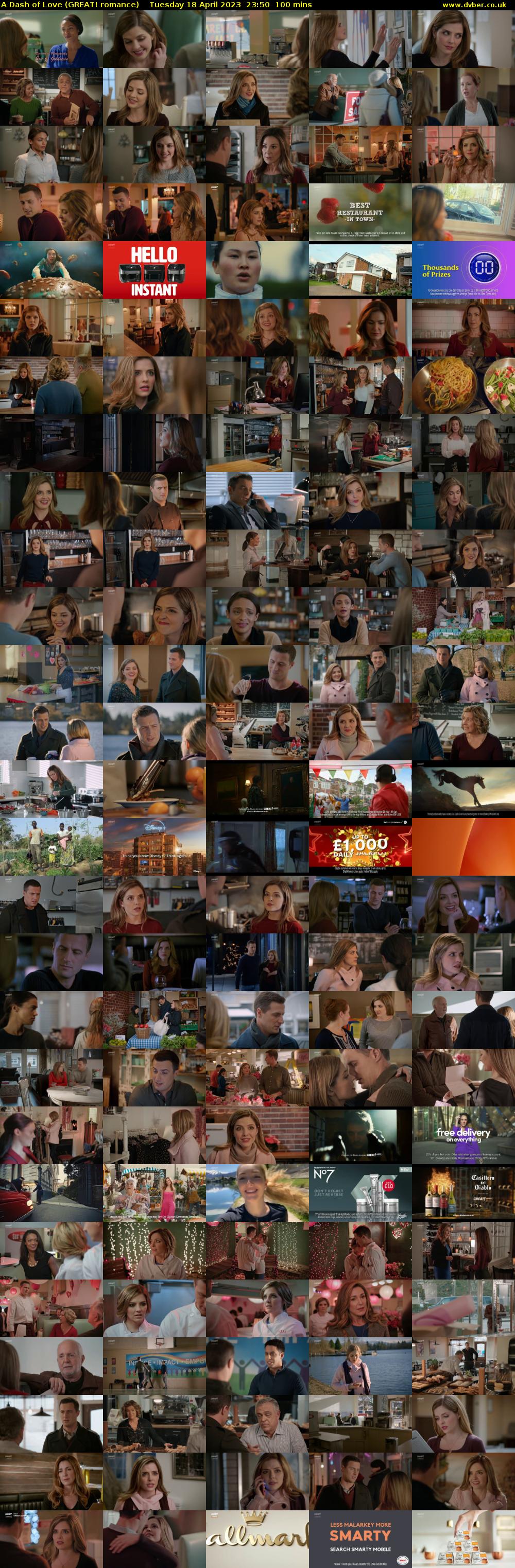 A Dash of Love (GREAT! romance) Tuesday 18 April 2023 23:50 - 01:30