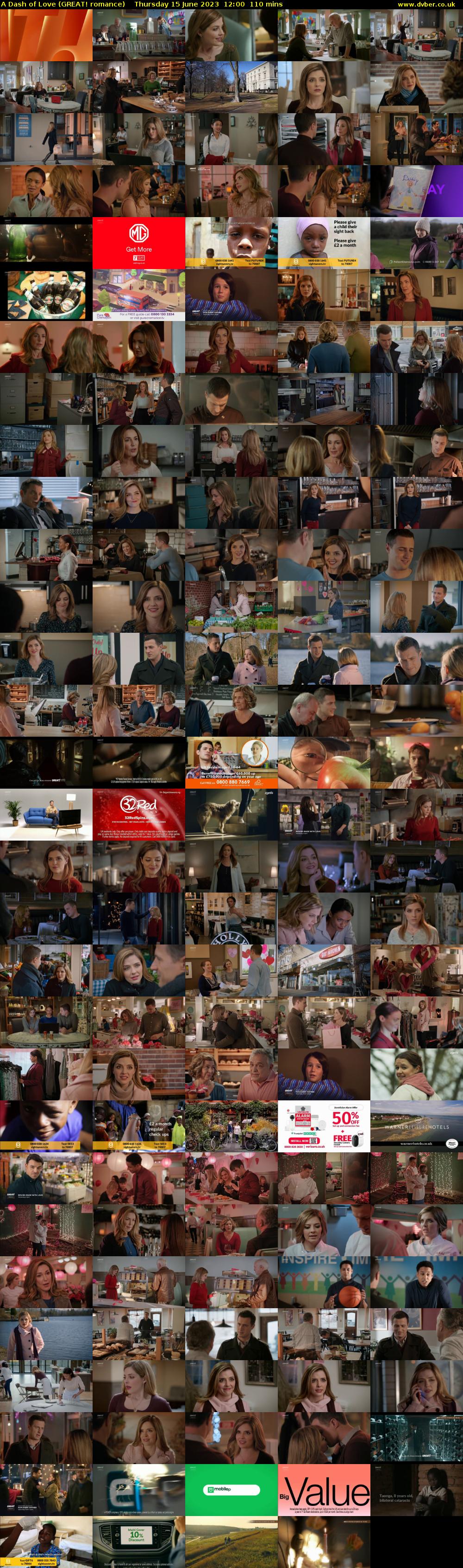 A Dash of Love (GREAT! romance) Thursday 15 June 2023 12:00 - 13:50