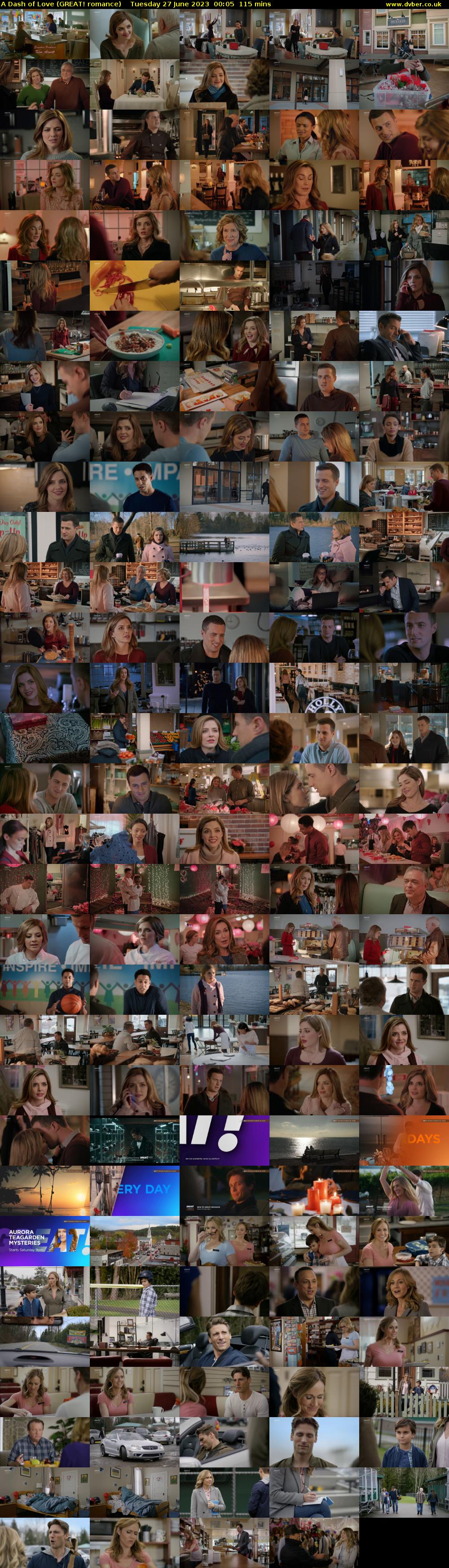 A Dash of Love (GREAT! romance) Tuesday 27 June 2023 00:05 - 02:00