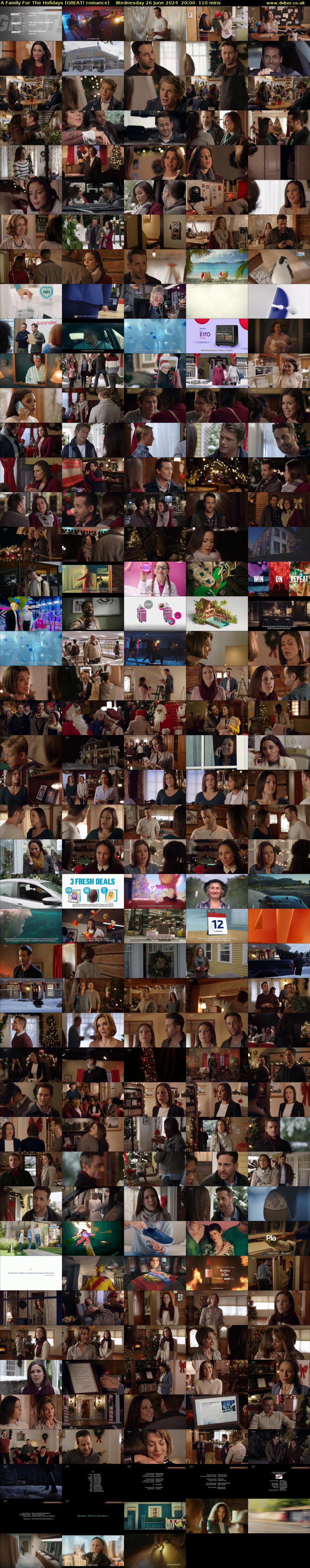 A Family For The Holidays (GREAT! romance) Wednesday 26 June 2024 20:00 - 21:50