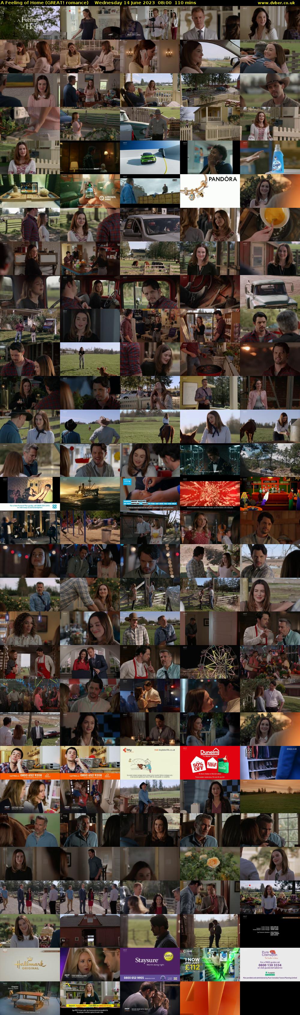 A Feeling of Home (GREAT! romance) Wednesday 14 June 2023 08:00 - 09:50